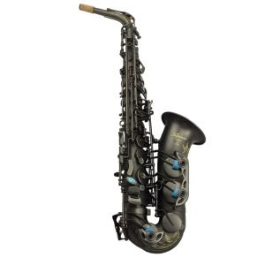 matt black alto saxophone