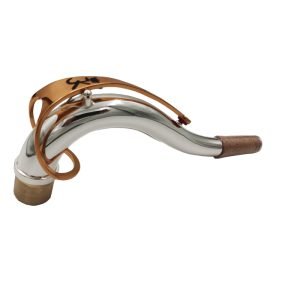 JK Silver plated tenor saxophone neck with tenon size 27.5mm/28.2mm