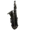 matte black tenor saxophone