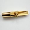 EM pro gold plated Metal Tenor Saxophone Mouthpiece with Cap and Ligature