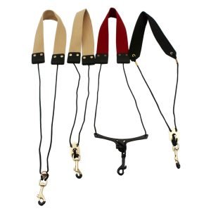 Eastern Music durable use cotton tape saxophone neck strap harness