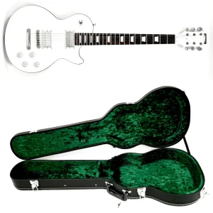 Hard luck kings BOSSMAN PURE ICE Mahogany Carved Top Body electric guitar with case