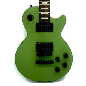 BOSSMAN - IRISH MOSS Satin Matte Olive Green Finish electric guitar