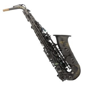 matt black alto saxophone