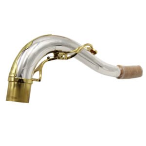 solid silver saxophone neck