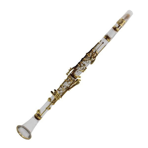 acrylic clarinet