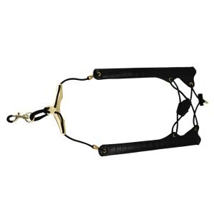 Geniune leather neck strap
