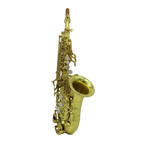 raw brass soprano saxophone