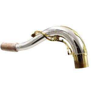 solid silver tenor saxophone neck