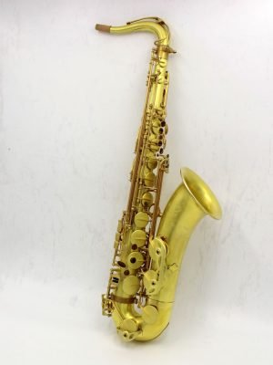 tenor saxophone unlacquer