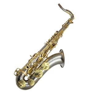 hand hammered cupronickel tenor saxophone