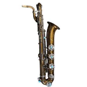 champagne gold lacquer baritone saxophone