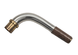 solid silver baritone saxophone neck