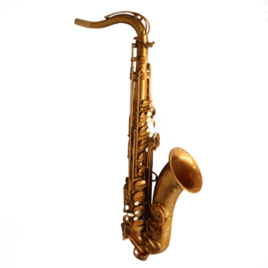 EASTERN MUSIC Professional German Brass Tenor Saxophone (Selmer Mark VI Tribute / Vintage Custom Finish / Luxury Bundle Edition)