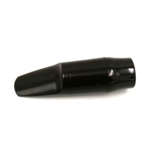 Eastern Music Alto Saxophone Mouthpiece – Eb Hard Rubber, Style Reference Vandoren A28 (Tip Opening Size 6 / 7)