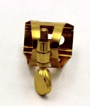 Eastern Music SL021 Metal saxophone mouthpiece ligture（soprano,alto,tenor type） Silver plated available.