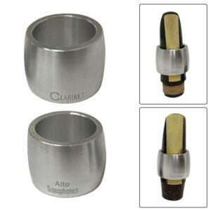 Eastern  music SL027 Aluminum Ring ligatures for hard rubber saxophone mouthpieces