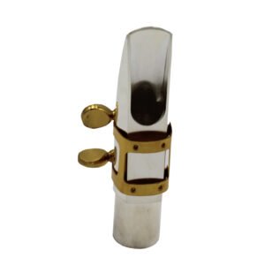 Eastern music SL022 Metal saxophone mouthpiece ligture（soprano,alto,tenor type） Silver plated available.