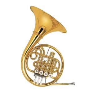 Eastern music FH9700 4-Key Single French Horn in A/Bb (Premium Yellow Brass)