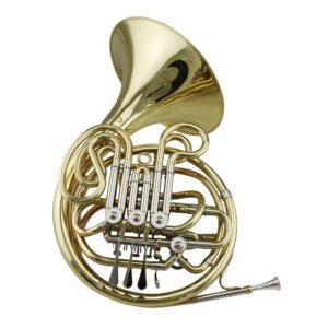 Eastern music 4-Key Double French Horn (F/Bb) – Gold Lacquer(FH9640