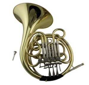 Eastern music  4-Key Double French Horn (F/Bb) – Gold Lacquer(FH9600