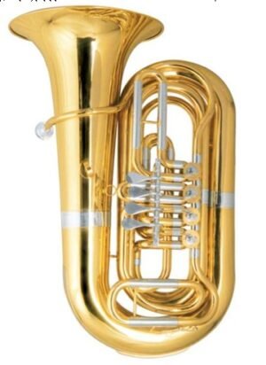 Eastern Music Premium 3/4 Rotary 4-Valve BBb Tuba – Gold Lacquer Edition(TB9220