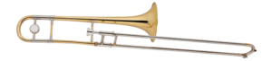 Eastern Music Alto Trombone – Brass Slide Sleeve, Gold Brass Bell, Gold Lacquer Finish(TT8712