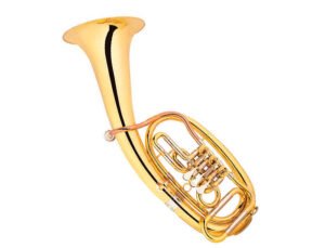 Eastern music Maestro Series B♭ Rotary Baritone Horn - Gold Lacquer Brass Baritone with 13mm Bore & 247.5mm Oversized Bell(BH9034