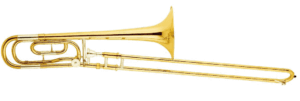 Eastern Music Bass Trombone Bb/F – Brass Slide Sleeve, Brass Bell, 13.89mm Bore, 214.4mm Bell, Gold Lacquer