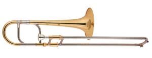 Eastern Music Junior Alto Trombone in Eb – Cupronickel Slide Sleeve, Brass Bell, Gold Lacquer(TT8100