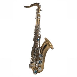 Eastern Music "The Aurelia 802" Professional Tenor Saxophone – Premium Gold Lacquer & Silver-Plated Edition