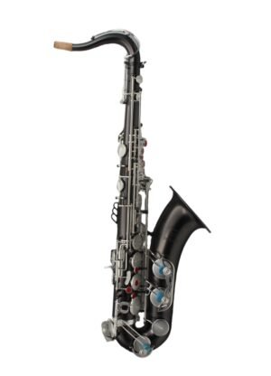 Eastern Music "The Eclipse Custom 54" Professional Alto Saxophone – Matte Black Nickel & Satin Silver Edition